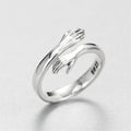 Fashionable, fresh, versatile, hands hugging ring, couple's love